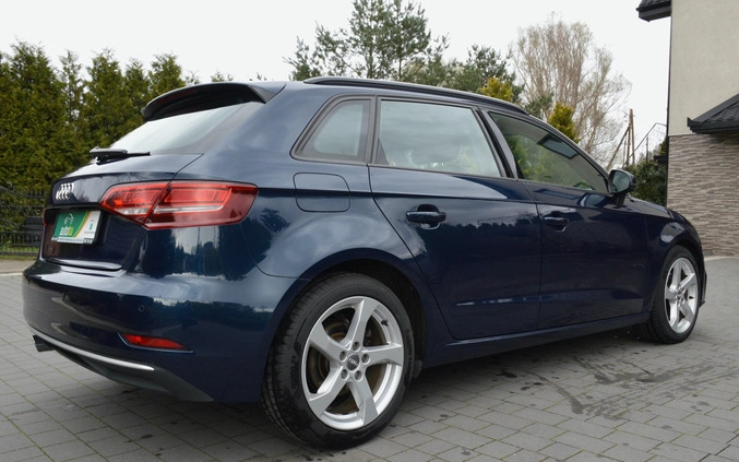 Audi A3 cena 66700 przebieg: 169221, rok produkcji 2019 z Włodawa małe 781